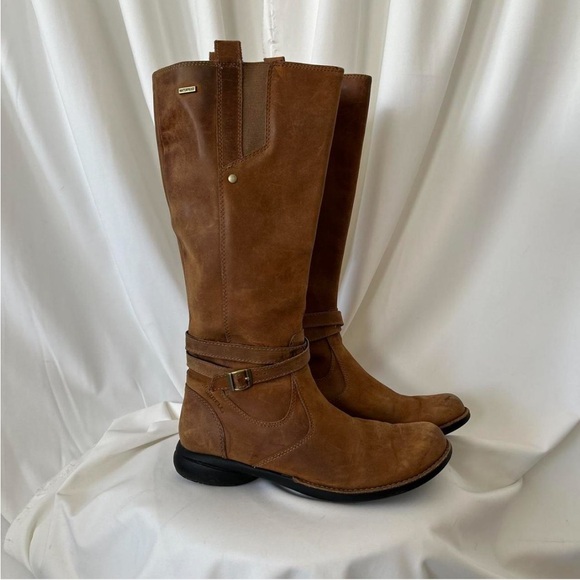 Merrell Shoes - Merrell Tetra Strap Waterproof suede leather boots size 8.5.